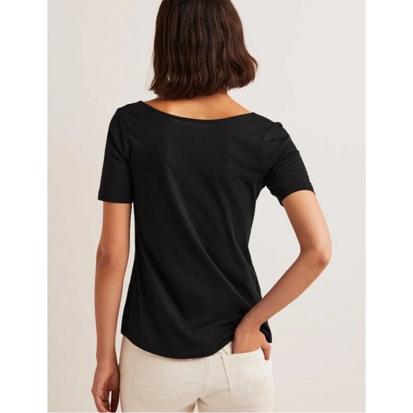 BODEN Women's Supersoft Scoop Back T-Shirt - Picture 3 of 7